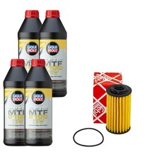 Set Getriebeöl MTF 5100 75W 4 Liter + Getriebeölfilter für Dacia Sandero III 1.0
