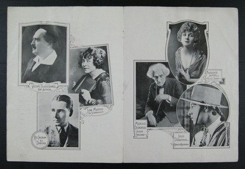 souvenir program film THE FOUR HORSEMEN OF THE APOCALYPSE R. Valentino R. Ingram - Picture 5 of 8