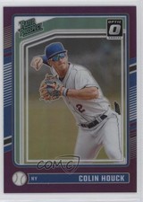 2024 Panini Donruss Optic Rated Prospects Purple Prizm 7/49 Colin Houck 11pj