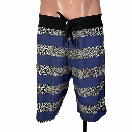 VTG Y2K Quiksilver X SPYDER SURFBOARDS Surf Board Shorts Swim Trunks 34 RARE - Picture 1 of 9