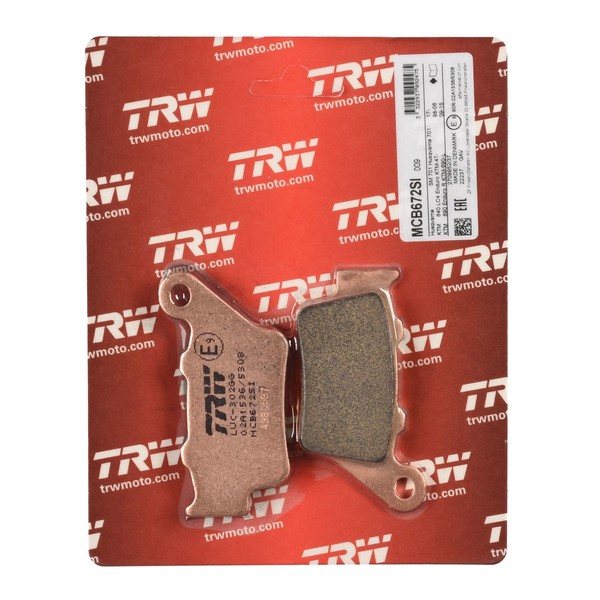 Trw Bremsbelag Sinter Offroad (FüR: Husqvarna Supermoto 701 Abs 17-21 Hinten )-image