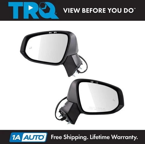 TRQ Mirror Set Fits 2019-2021 Toyota RAV4