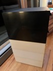 [3] three white space age stacking Vintage Kartell 4601 Simon Fussell drawers — photo 2