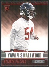 2014 Rookies & Stars #198 Yawin Smallwood Atlanta Falcons 46316
