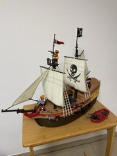 Großes Playmobil Piratenschiff 5135 inklusive 5 Piraten und Beiboot