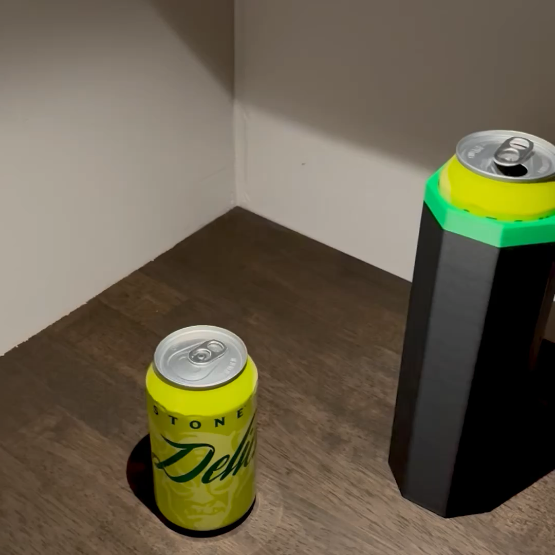 Double Can Tactical Drink Holder With Easy Reload Feature - Green
