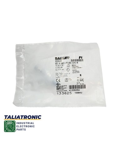 BALLUFF induktiver Sensor BES02JW / BES M12MD1-PSC80E-S04G-W / SN:8mm / 200mA - Picture 1 of 2