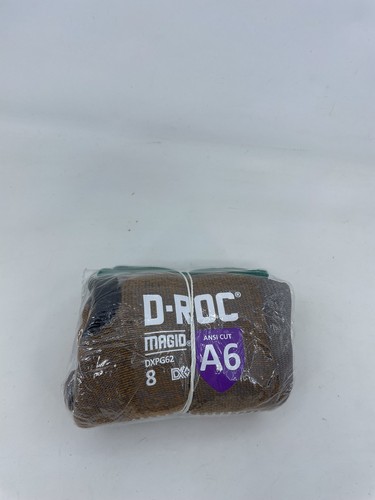 New Pair D-ROC Magid Gloves Size 8 DXPG62 Cut Level A6 Work Glove | eBay