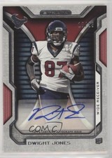 2012 Topps Strata Rookie Auto Red 10/25 Dwight Jones #RA-DJ Auto gh4
