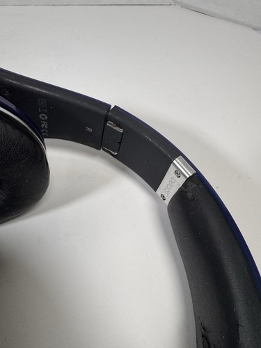 Beats by Dre Studio 1st Gen Wired Blue| Tested Working| Poor Condition Read Desc - Picture 7 of 10