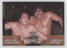 2008 Topps WWE Ultimate Rivals Chief Jay Strongbow vs Peter Maivia #76 0ad
