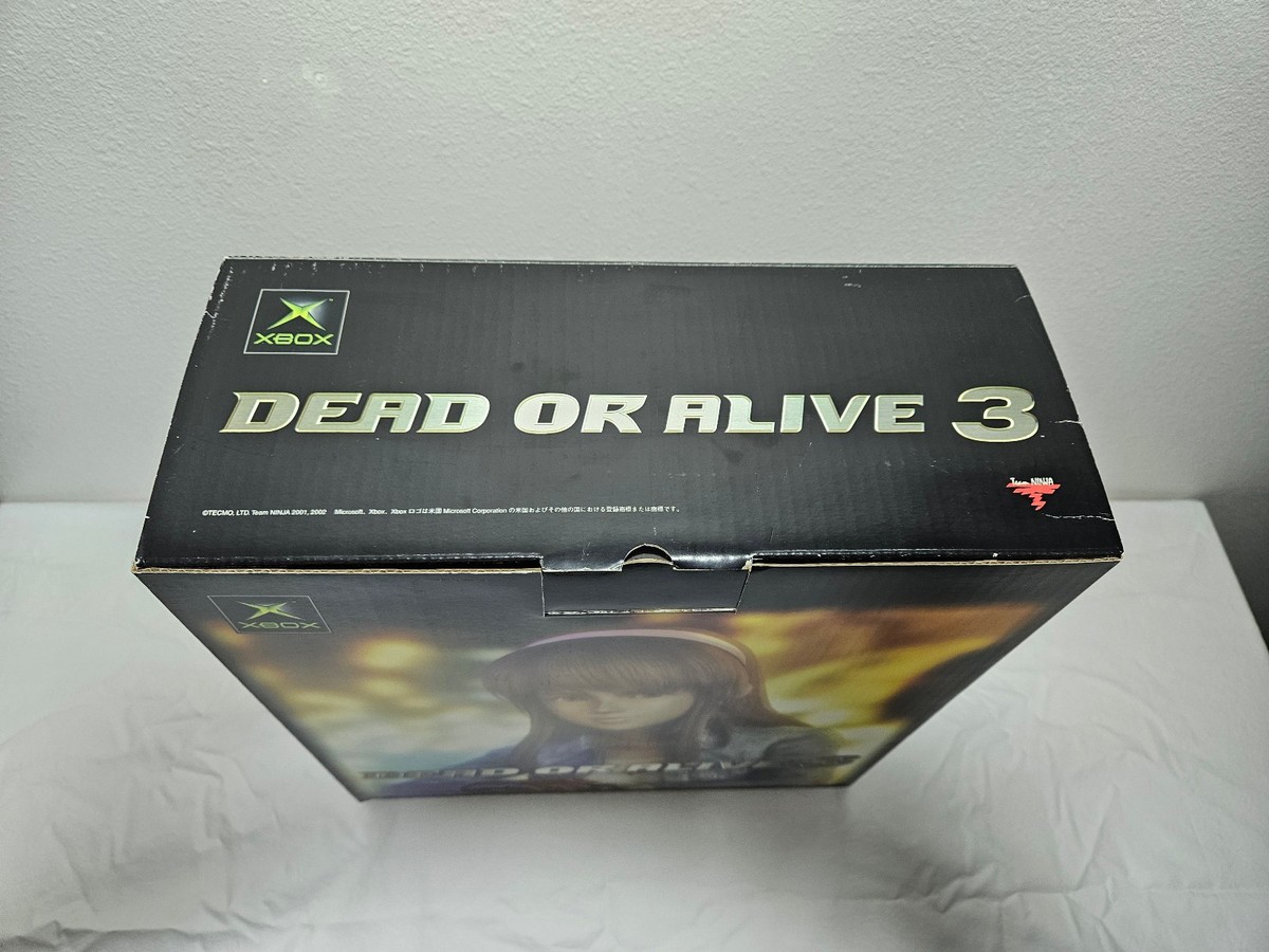 Rare Open Box Dead Or Alive 3 Original Xbox Japan Bundle (US