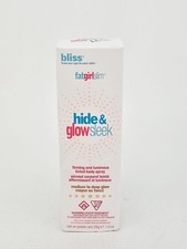 Bliss Hide Glow Seek Firming Luminous Tinted Spray 1 oz Medium Deep Glow