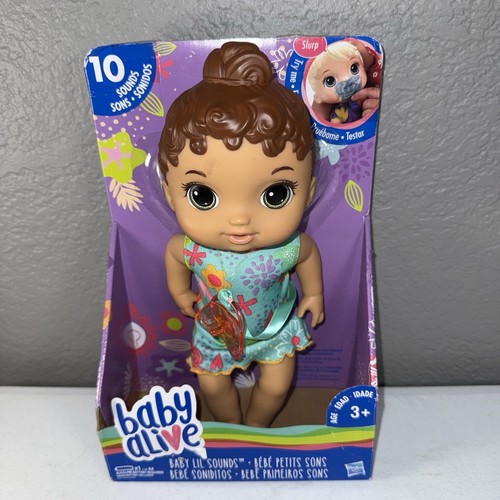 Hasbro Baby Alive Baby Lil Sounds bambola che fa dieci suoni - Foto 2 di 3