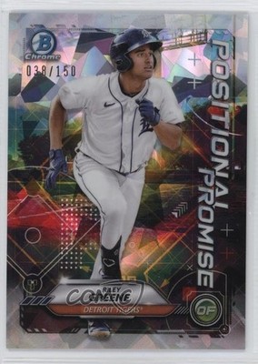 2021 Bowman Positional Promise Atomic Refractor 38/150 Riley Greene #POS-RG 12i0