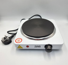 Portable Electric Hot Plate Compact Light Weight 1500 Watt Single Cooking Ring