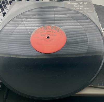 Above The Law - Black Superman OG 1994 Press PROMO 12'' In OG Cover VG+/VG