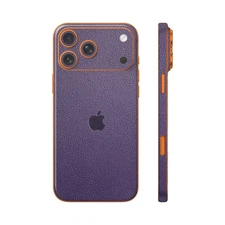 Phone Skin/Phone Wrap For iPhone, Samsung & Android Apple Logo leather Skin