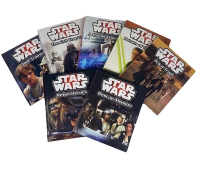Lot of 7 Star Wars Story Reader Me Reader Books Only