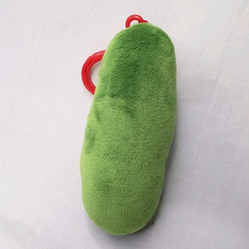 VeggieTales Larry The Cucumber Plush Backpack Clip - Picture 2 of 2