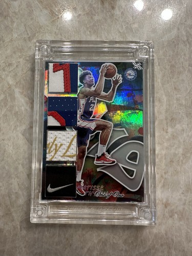 2022-23 Jersey Fusion Matisse Thybulle Game Patch 1/1 NBA Basketball Card 76ers
