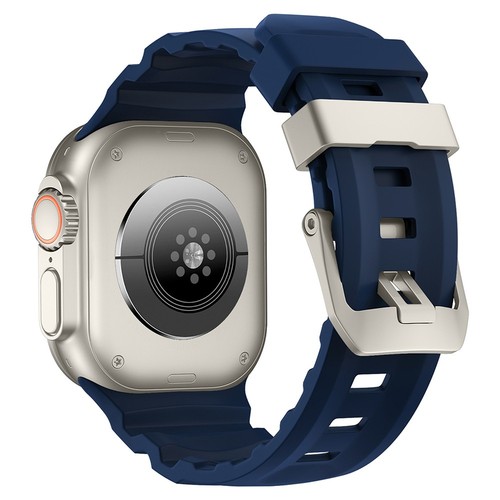 Bracelet de Montre en Silicone pour iWatch Ultra 2/1 Series 10 9 8 7 6 5 4 SE 44 - Zdjęcie 14 z 32
