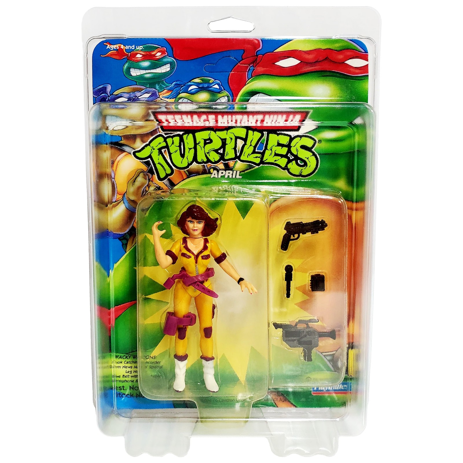 MOC Masters Clear Display Case UV for TMNT Carded Figure, 7.75 x 10.5 x 2.25