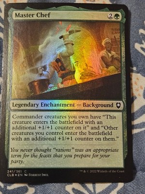 Master Chef FOIL Battle for Baldur's Gate MTG Magic