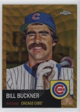 2022 Chrome Platinum Anniversary Gold Wave Refractor 8/50 Bill Buckner #422 11o2