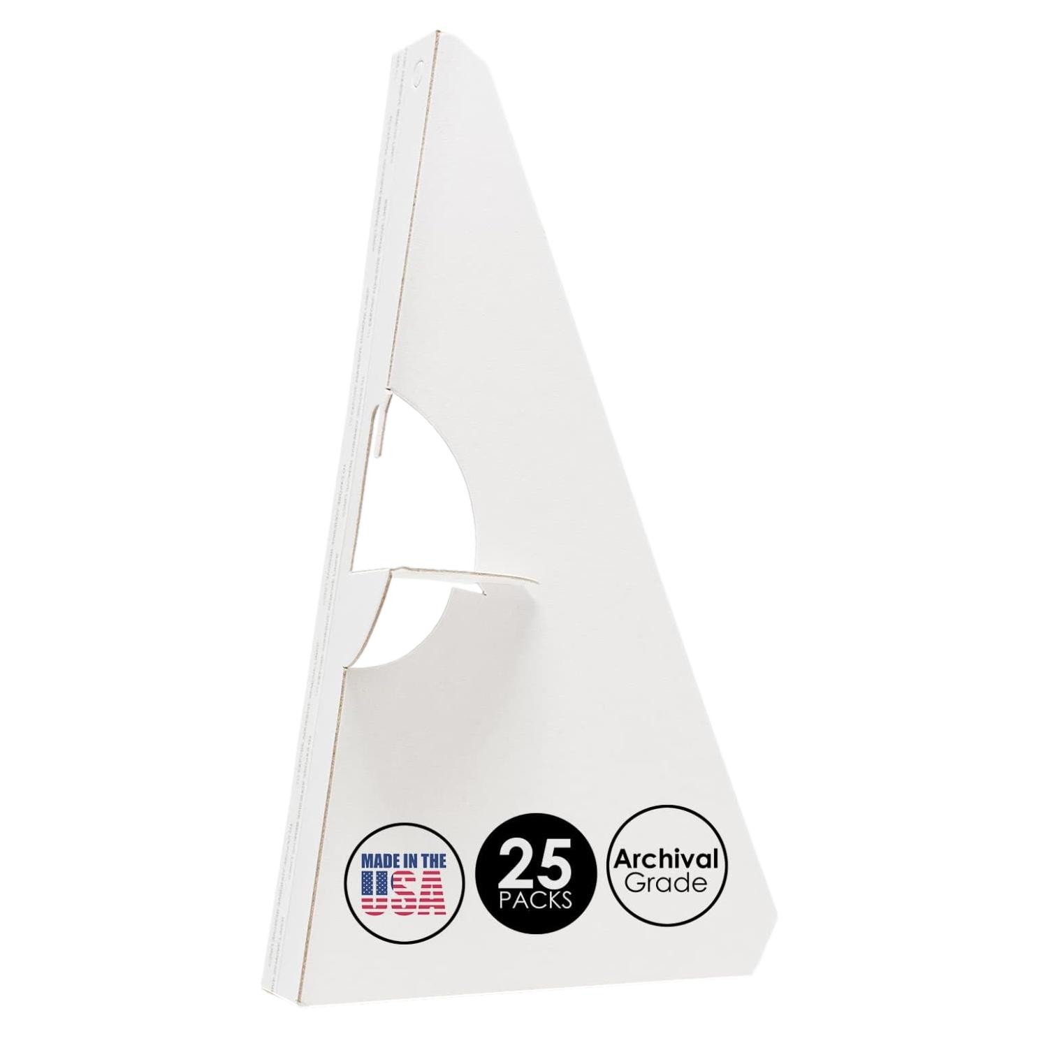 Lineco Easel Back Self Adhesive White 15"" (38.1cm) 25 Pack