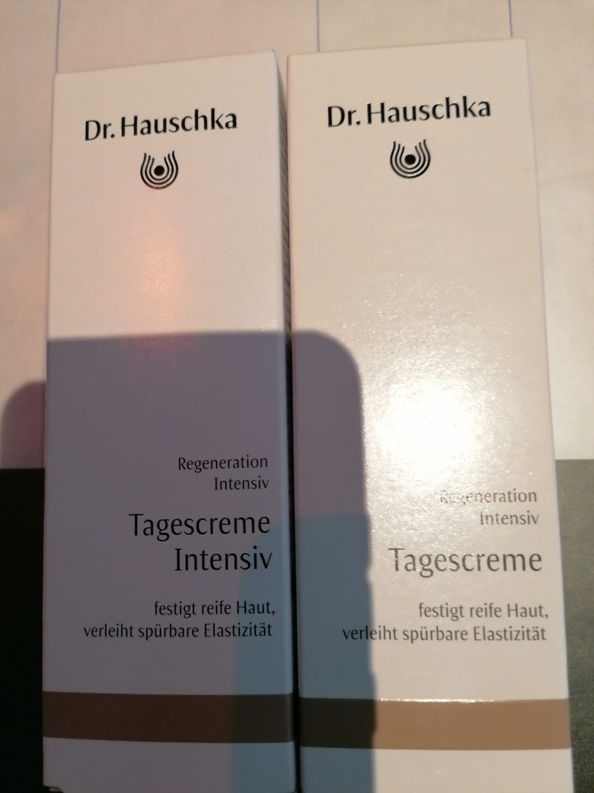 2 X Dr. Hauschka Intensiv Regeneration Tagescreme Neu Je 40 ml 