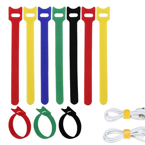 10pcs Cord Organization Straps Fastening Cable Ties Reusable Cord for Fastening