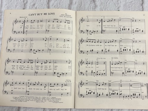 HANSEN PUBLICACIONES CANCIONES DE UNA AVENTURA MUSICAL SERIE DE DIBUJOS ANIMADOS LOS BEATLES - Imagen 3 de 5