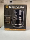 Toastmaster 12 Cup Coffee Maker TM-122CM  Black    New In Box