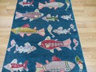 Modernd  Fish Sea Animal Designd Rug Turkish Fine Quality 3x5 Ft — photo 7