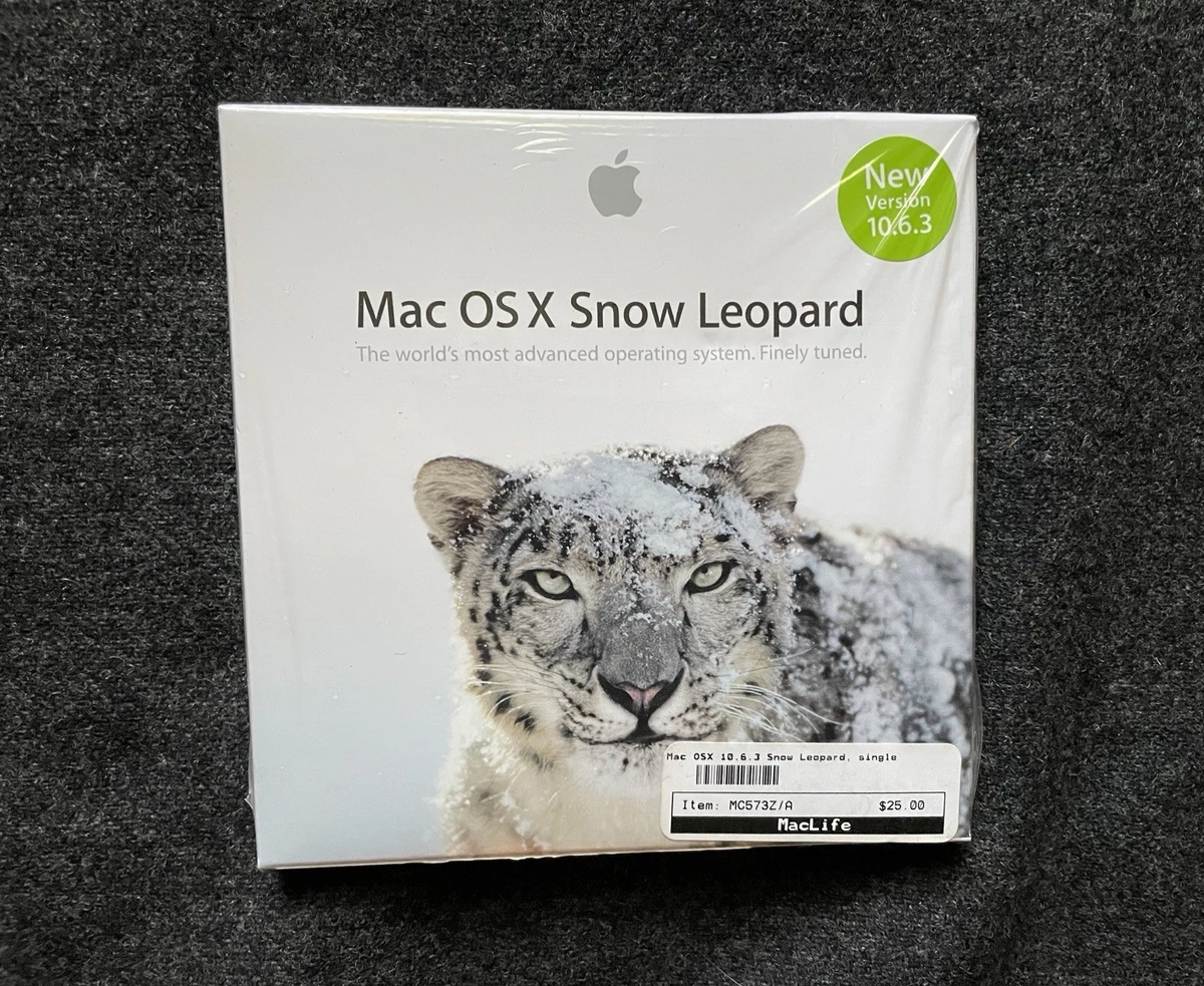 Mac Os X Snow Leopard for sale | eBay
