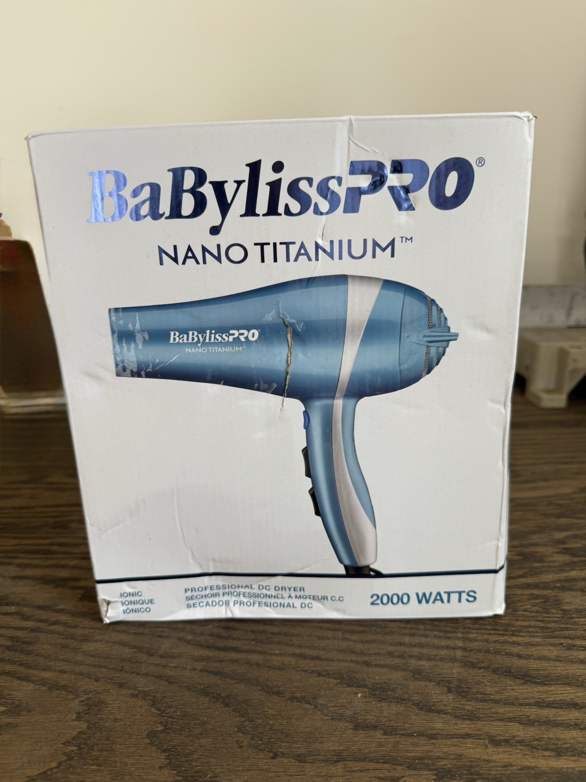 Babylisspro Hair Dryer, Nano Titanium 2000-Watt Blow Dryer, Professional/Ionic