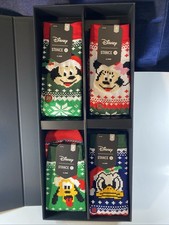 Disney X Stance Holiday Sock Set Limited Edition Mickey,Minnie,Donald,Pluto