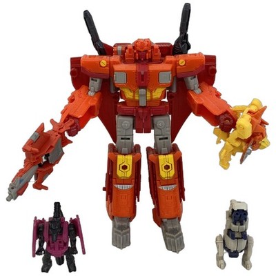 Transformers Titans Return Sentinel Prime Voyager Class Fangry Overboard Ptero
