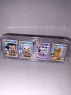 Funko Bitty Pop Disney Mickey Mouse Minnie Pluto Donald Lot of 4 w/ case