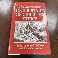 The Westminster Dictionary of Christian Ethics - 0664209408, hardcover, Editor
