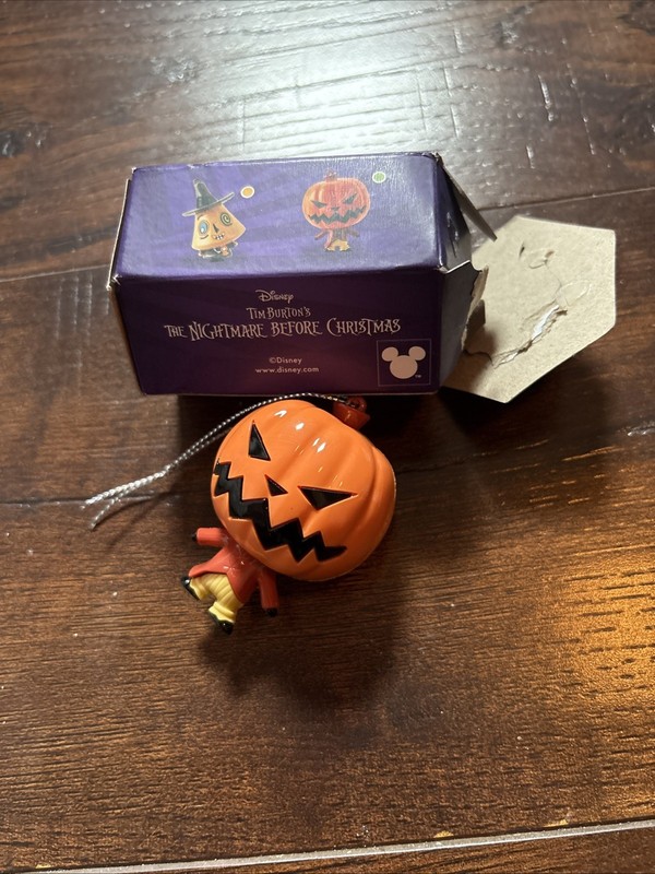 Hallmark Mystery Ornament Nightmare Before Christmas Pumpkin King Jack SuperRare