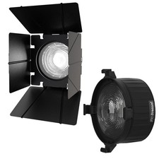 Aputure F10 10" Glass Fresnel Lens Modifier, Bowens Mount, Bundle with 10" Barnd