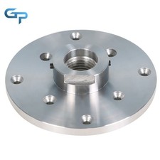 Wood Lathe Face Plate For 1-1/4" x RH 8tpi Threaded With Set Screws 6"