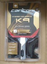 Carlton Unisex KX K9 TT Bat00 Table Tennis Bat Braided Carbon FastP&P Kinesis