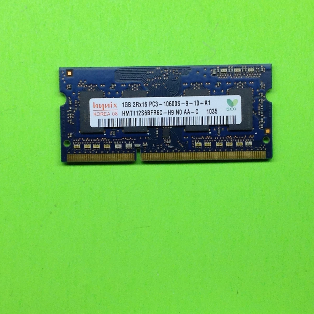 25+ Hynix PC3-10600 (DDR3-1333) Bus Speed Computer RAM 1 GB