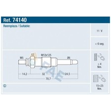 4x Glühkerze für Suzuki Baleno EG Samurai SJ Vitara ET ET, | 23921634