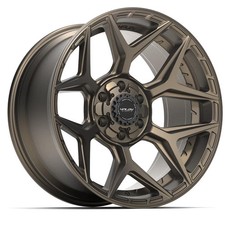 6 Lug 4play 4p55 20x10 Bronze Rim Fit Ram Jeep Chevy Gmc Ford