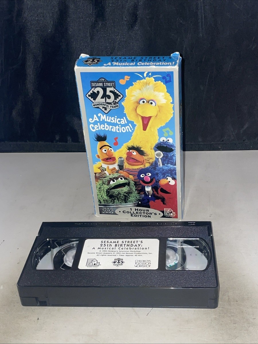 SESAME STREET 25 WONDERFUL YEARS A MUSICAL CELEBRATION LV 51319