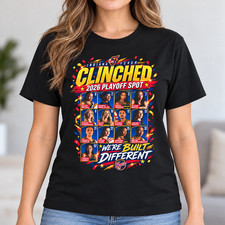 Caitlin Clark Sophie Cunningham Indiana Fever Team Shirt WNBA Playoff Tee